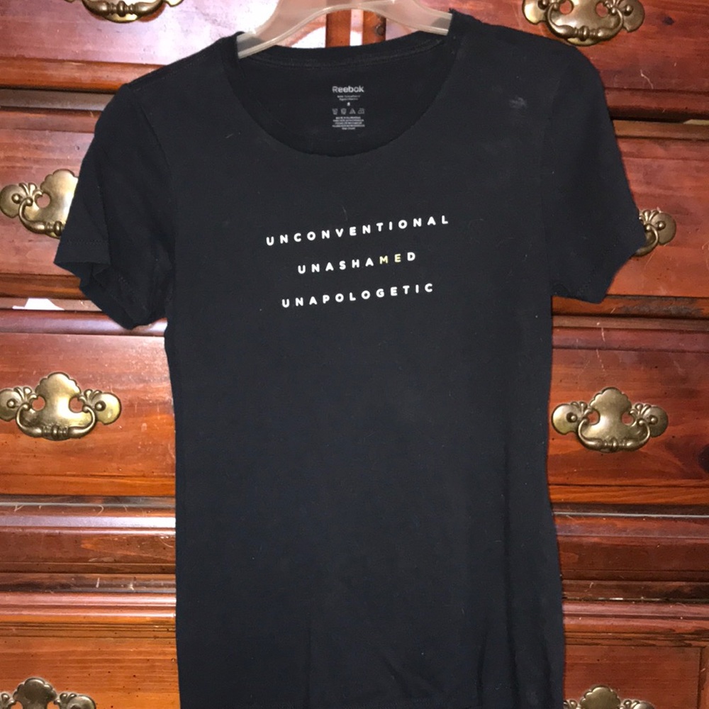 🔥🔥Reebok Black performance T-shirt!